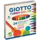 CANCELLERIA GIOTTO COLORI PENNARELLO TURBOC.COL.24
