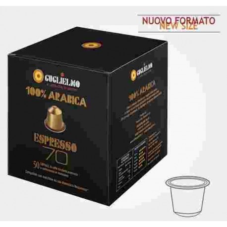 CAPSULE CAFFE C/NESPRESSO GUGLIELMO ORO PZ.50