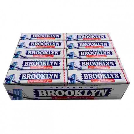CARAM.CHEWING BROOKLYN SPEARMINT PZ.9