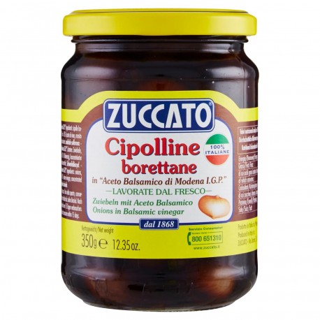 CIPOLLINE ZUCCATO BORETTANE ACETO BALSAMICO GR.350
