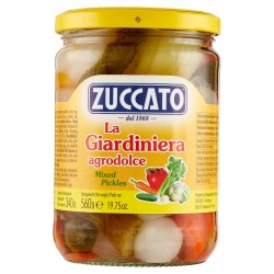 GIARDINIERA ZUCCATO IN AGRODOLCE GR.560