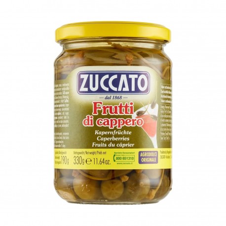 CAPPERO FRUTTO IN AGRODOLCE VASO ZUCCATO GR.330