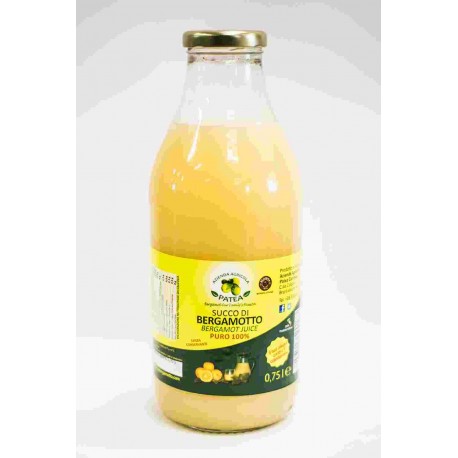 SUCCO DI BERGAMOTTO PATEA ML.750 PURO 100%