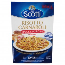 SCOTTI RISOTTO SPECK PORCINI GR.210