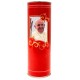 LUMINO VOTIVO MUTO IN CARTA ROSSO T60