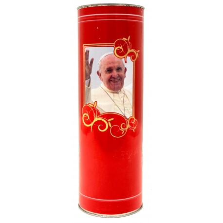 LUMINO VOTIVO MUTO IN CARTA ROSSO T60