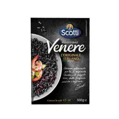 RISO SCOTTI VENERE NERO INTEGRALE GR.500