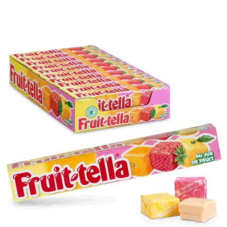 CARAMELLE FRUITTELLA FRUTTA ASSORTITA GR.41