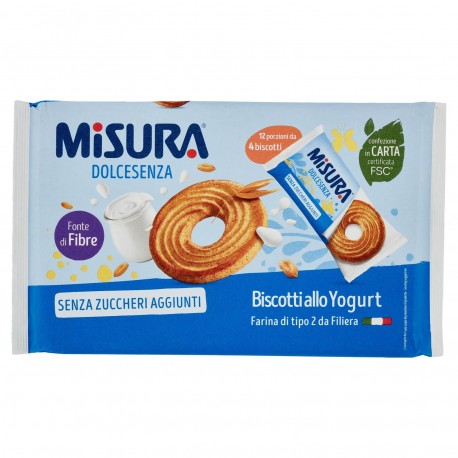 BISC.MISURA DOLCESENZA CON YOGURT GR.400