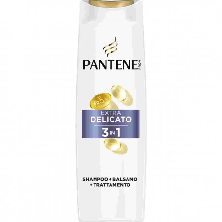 SHAMPOO PANTENE 3IN1 EXTRA DELICATO ML.250