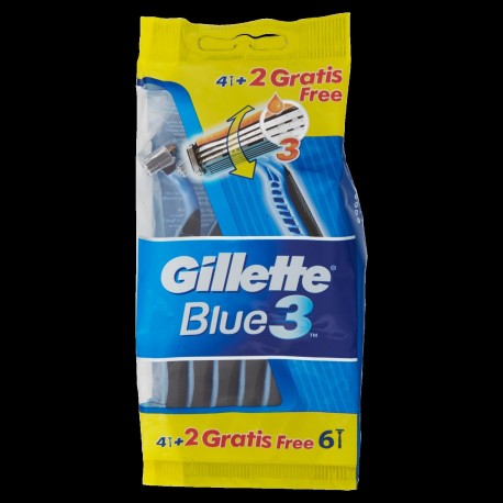 RASOI GILLETTE BLUE3 3LAME U&G PZ.4+2