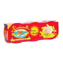 TONNO SARDANELLI 5 STELLE O/OLIVA GR.70 TRIS