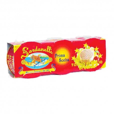 TONNO SARDANELLI 5 STELLE O/OLIVA GR.70 TRIS