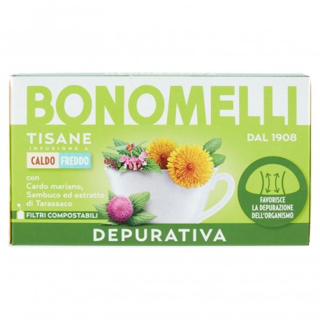 TISANA BONOMELLI DEPURATIVA FILTRI 16
