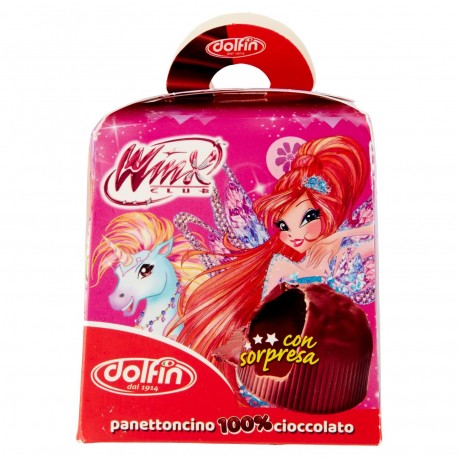 PANETTONCINO DOLFIN CIOCCOLATO C/SORP.ASSORT.GR.40