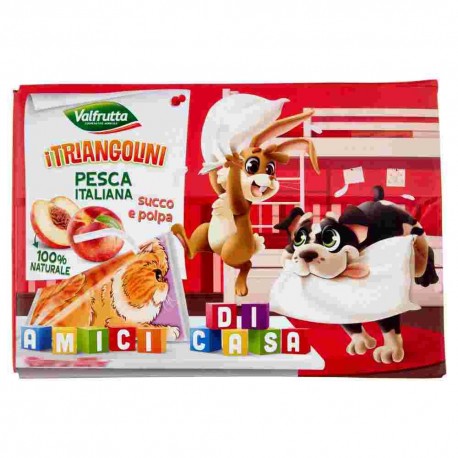 SUCCHI VALFRUTTA BRIK TRIANG. PESCA ML.100X8
