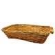 CESTA RETTANG.LISA NATURALE/ROSSA CM54/59X39H13