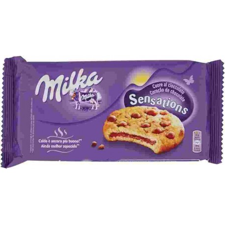 SNACK MONDELEZ MILKA COOKIES SENSATION GR.52 PZ.24