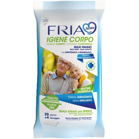 SALVIETTINE MAXI FRIA IGIENE CORPO SENIOR PZ.24