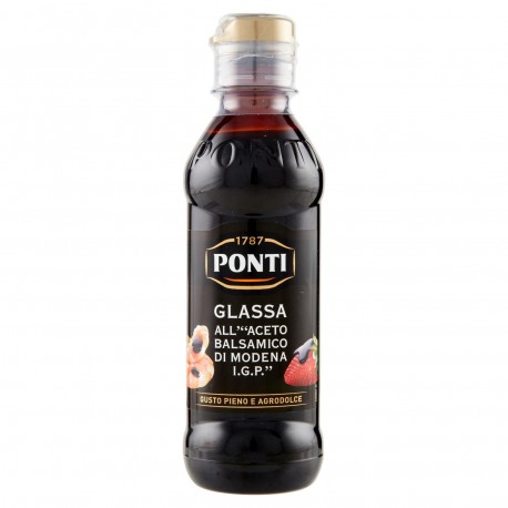 GLASSA ACETO BALSAMICO PONTI PET BOTT. ML.250 *