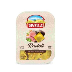 PASTA DIVELLA FRESCA RAVIOLI AL BRASATO GR.250 *