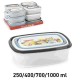 CASA/CONTEN.FRIGO PLAST/FORTE URBAN SET 4 PZ RETT