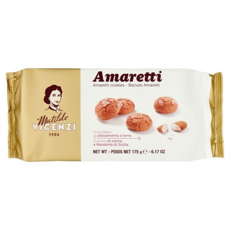 BISC.VICENZI AMARETTI VASCHETTA GR.175