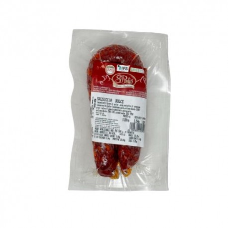 SALSICCIA GIRELLO SAN PIETRO DOLCE GR.350 (al kg)