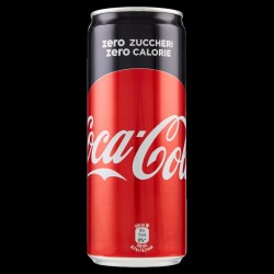 COCA COLA ZERO LATTINA CL.33