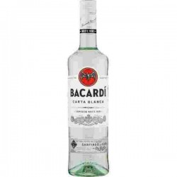 LIQUORE RUM BACARDI CARTA BLANCA CL.70