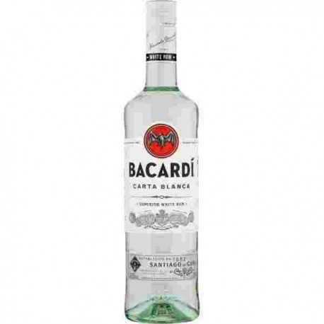LIQUORE RUM BACARDI CARTA BLANCA CL.70