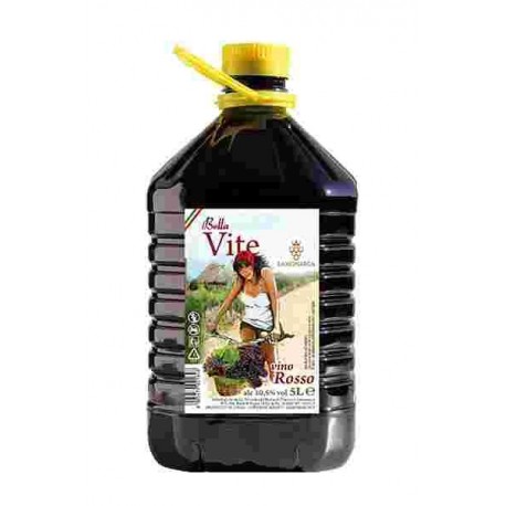 VINO BELLA VITE.ROSSO PET LT.5