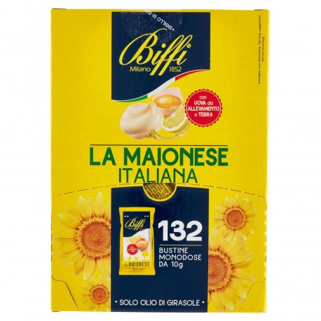 MAIONESE BIFFI CLASSICA BUSTE GR.10 PZ.132