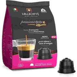 CAPSULE CAFFE C/DOLCE G. LOLLO SACC.NERO PZ.16
