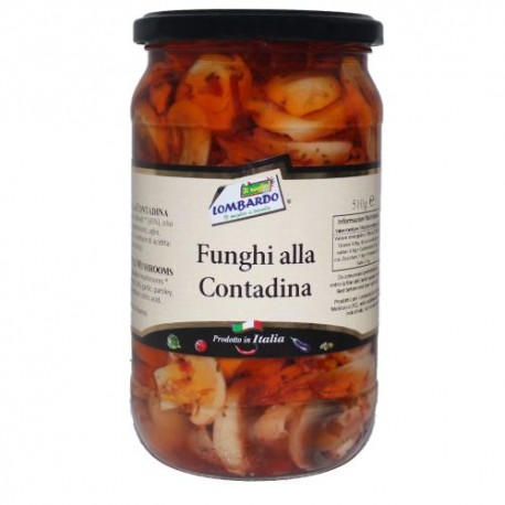 FUNGHI IL MEGLIO ALLA CONTADINA OLIO VASO GR.580