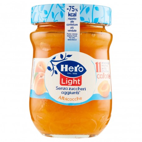 CONFETTURA HERO LIGHT ALBICOCCHE VASO VETRO GR.280