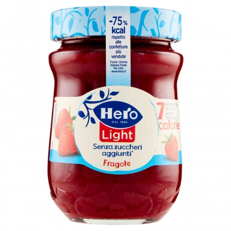 CONFETTURA HERO LIGHT FRAGOLE VASO VETRO GR.280