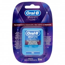 FILO INTERDENTALE ORAL-B 3D WHITE LUXE MT.35
