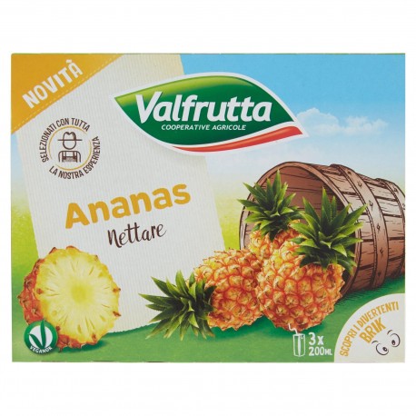 SUCCHI VALFRUTTA BRIK ANANAS DA ML.200X3