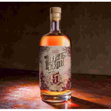 LIQUORE RUM PIRATES GROG FIVE YARS CL.70