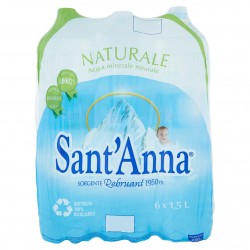 ACQUA SANT'ANNA NATURALE PET LT.1,5X6