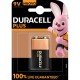 BATTERIE DURACELL PLUS100 9V B1 - MN 1604