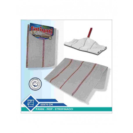 PULIZIA PANNO PAVIMENTO COTONE 100% 50X70