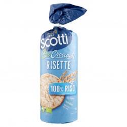 RISETTE SCOTTI BIOLOGICO 100% RISO TUBO GR.150
