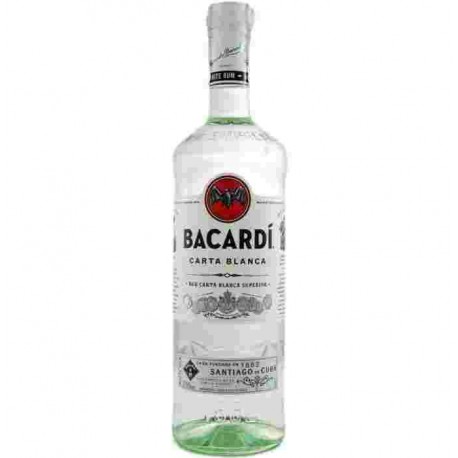 LIQUORE RUM BACARDI CARTA BLANCA L.1