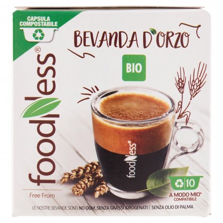 CAPSULE CAFFE C/A MODO MIO FOODNESS ORZO BIO PZ.10