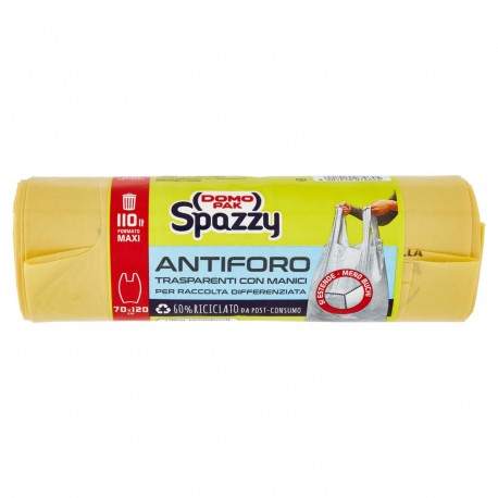 SACCHI PATTUM.C/MANIG.70X120 GIALLO PZ.10 DOMOPAK
