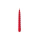 CANDELE ROSSO TORTIGLIONE PZ.3 H.20 CM