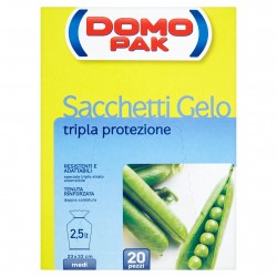 SACCHETTI GELO MEDI 23X32 DOMOPAK