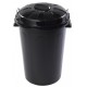 CASAL/BIDONE PLASTIC FORTE NERO LITRI 21
